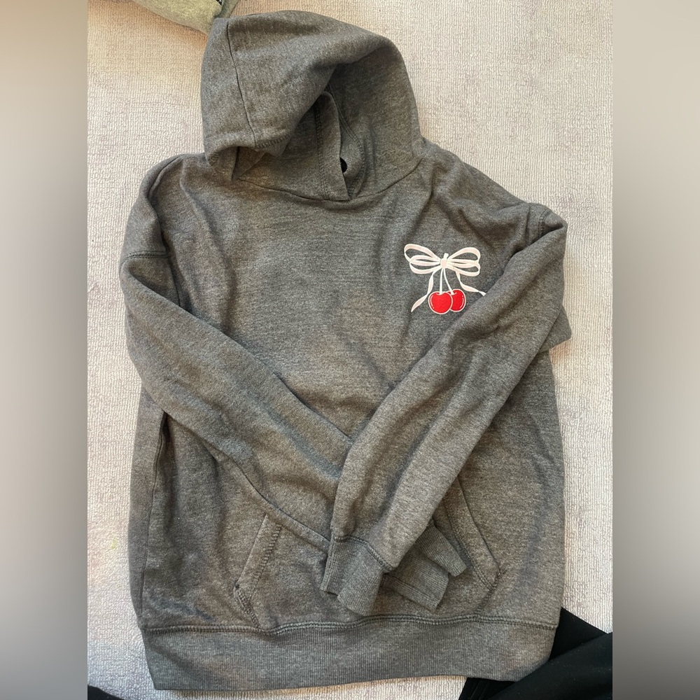 Girls do too Hoodie with Cherry